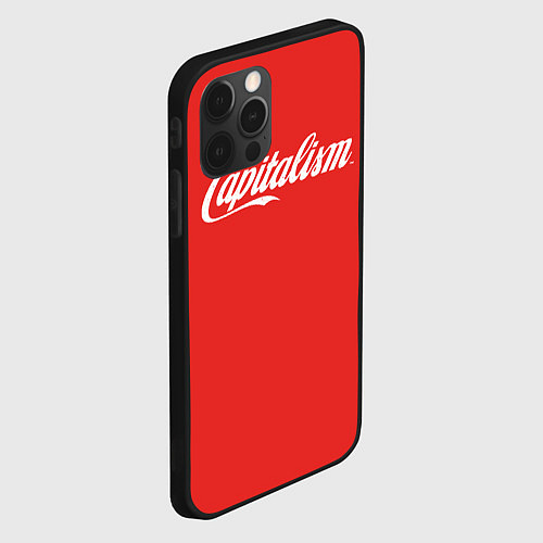 Чехол iPhone 12 Pro Enjoy capitalism / 3D-Черный – фото 2