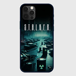 Чехол для iPhone 12 Pro S T A L K E R - City, цвет: 3D-черный