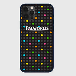 Чехол для iPhone 12 Pro Palworld logo game, цвет: 3D-черный