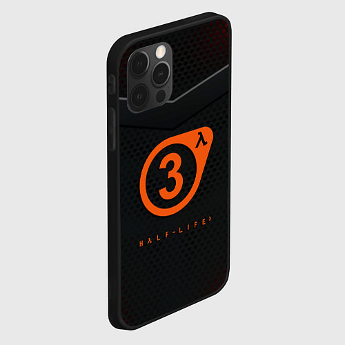 Чехол iPhone 12 Pro Half life броня фримена валв / 3D-Черный – фото 2