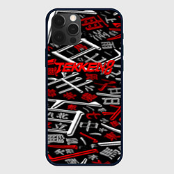 Чехол для iPhone 12 Pro Tekken steel japan, цвет: 3D-черный