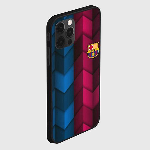 Чехол iPhone 12 Pro Real Madrid sport uniform / 3D-Черный – фото 2