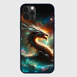 Чехол для iPhone 12 Pro The incredible space dragon, цвет: 3D-черный