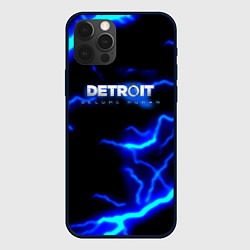 Чехол для iPhone 12 Pro Detroit become human storm, цвет: 3D-черный