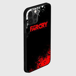 Чехол для iPhone 12 Pro Farcry текстура краски, цвет: 3D-черный — фото 2