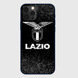 Чехол для iPhone 12 Pro Lazio с потертостями на темном фоне, цвет: 3D-черный