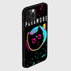 Чехол для iPhone 12 Pro Paramore - rock star cat, цвет: 3D-черный — фото 2