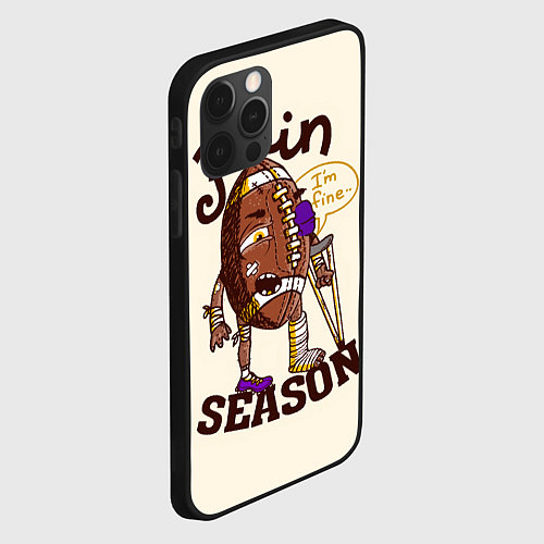 Чехол iPhone 12 Pro Сезон боли / 3D-Черный – фото 2