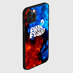 Чехол для iPhone 12 Pro Pink floyd битва огней, цвет: 3D-черный — фото 2