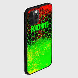 Чехол для iPhone 12 Pro Fortnite epic game броня, цвет: 3D-черный — фото 2