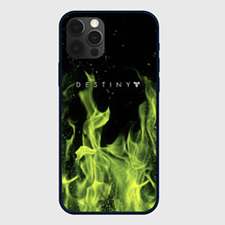Чехол для iPhone 12 Pro Destity огненный стиль, цвет: 3D-черный