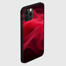 Чехол для iPhone 12 Pro Дым бордо, цвет: 3D-черный — фото 2