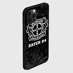 Чехол для iPhone 12 Pro Bayer 04 sport на темном фоне, цвет: 3D-черный — фото 2