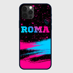 Чехол iPhone 12 Pro Roma - neon gradient посередине