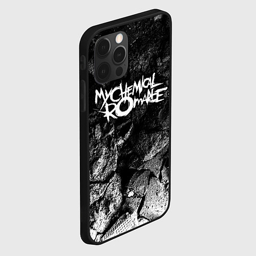 Чехол iPhone 12 Pro My Chemical Romance black graphite / 3D-Черный – фото 2