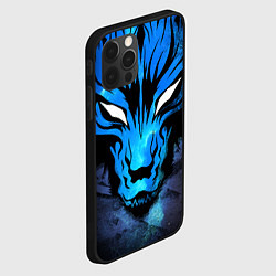 Чехол для iPhone 12 Pro Genshin Impact - Волк Севера, цвет: 3D-черный — фото 2