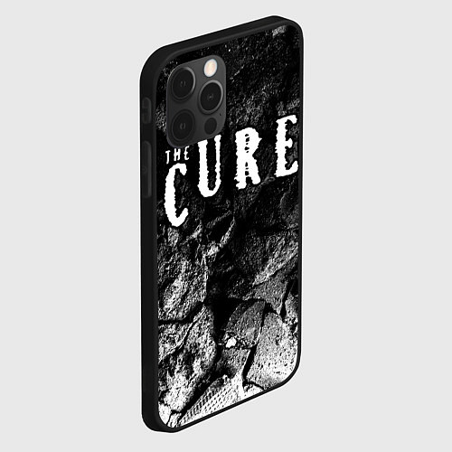 Чехол iPhone 12 Pro The Cure black graphite / 3D-Черный – фото 2