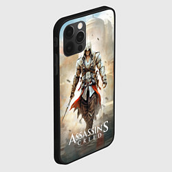 Чехол для iPhone 12 Pro Assassins creed poster game, цвет: 3D-черный — фото 2