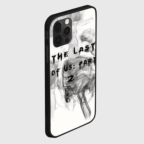 Чехол iPhone 12 Pro The Last of Us цикады элли / 3D-Черный – фото 2