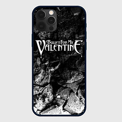 Чехол для iPhone 12 Pro Bullet For My Valentine black graphite, цвет: 3D-черный