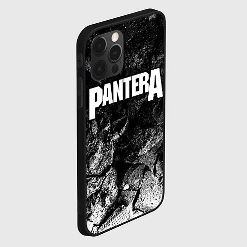 Чехол iPhone 12 Pro Pantera black graphite / 3D-Черный – фото 2