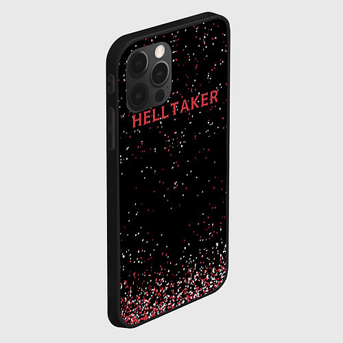 Чехол iPhone 12 Pro Helltaker демоны / 3D-Черный – фото 2