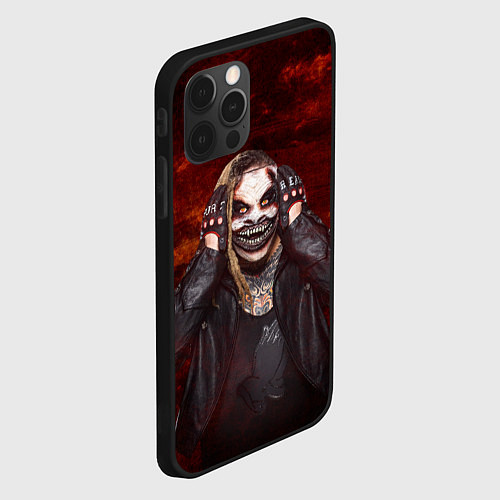 Чехол iPhone 12 Pro Брей Уайатт - The Fiend / 3D-Черный – фото 2