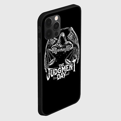 Чехол iPhone 12 Pro The Judgment Day / 3D-Черный – фото 2