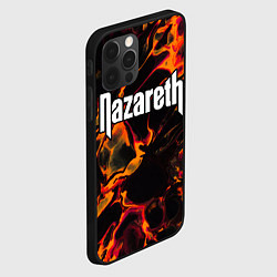 Чехол для iPhone 12 Pro Nazareth red lava, цвет: 3D-черный — фото 2