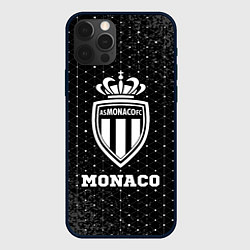 Чехол для iPhone 12 Pro Monaco sport на темном фоне, цвет: 3D-черный