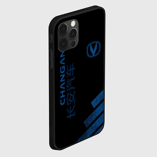 Чехол iPhone 12 Pro Changan / 3D-Черный – фото 2