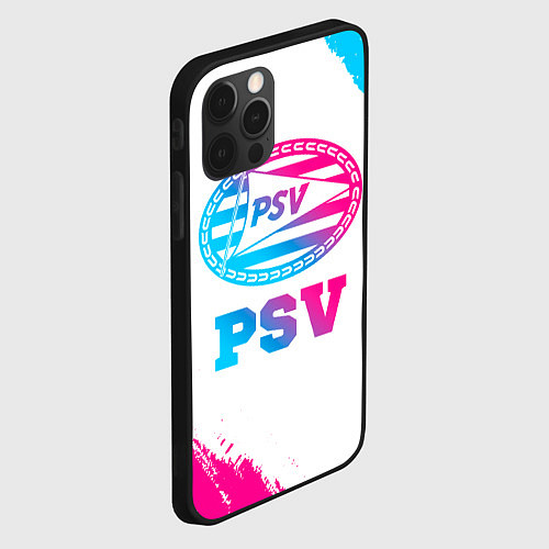 Чехол iPhone 12 Pro PSV neon gradient style / 3D-Черный – фото 2