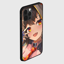 Чехол для iPhone 12 Pro Konosuba Мэгумин cute, цвет: 3D-черный — фото 2
