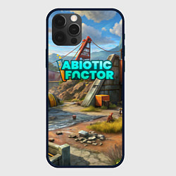 Чехол для iPhone 12 Pro Abiotic Factor атомный мир, цвет: 3D-черный