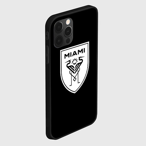 Чехол iPhone 12 Pro Inter fc club / 3D-Черный – фото 2