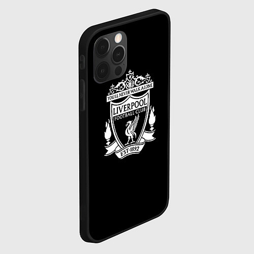 Чехол iPhone 12 Pro Liverpool fc club / 3D-Черный – фото 2