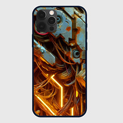 Чехол для iPhone 12 Pro Cyber armor - ai art, цвет: 3D-черный