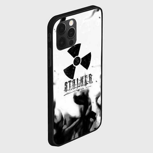 Чехол iPhone 12 Pro Stalker fire steel / 3D-Черный – фото 2