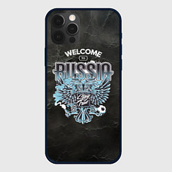 Чехол для iPhone 12 Pro Добро пожаловать в Россию - stay true, цвет: 3D-черный