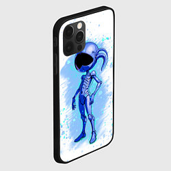 Чехол для iPhone 12 Pro Инопланетянин среди звезд - An alien among the sta, цвет: 3D-черный — фото 2