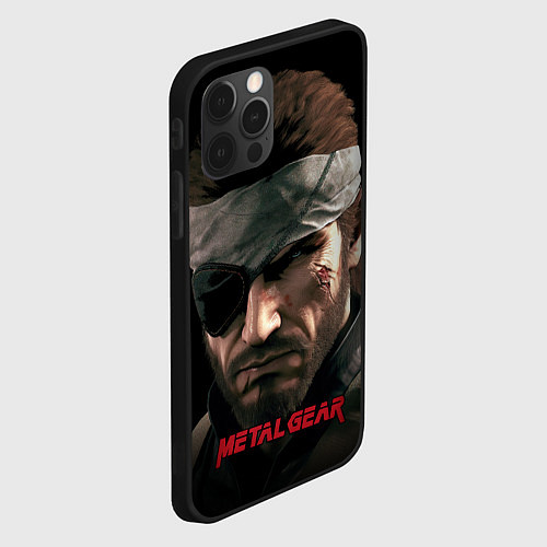 Чехол iPhone 12 Pro Metal gear Venom Snake / 3D-Черный – фото 2