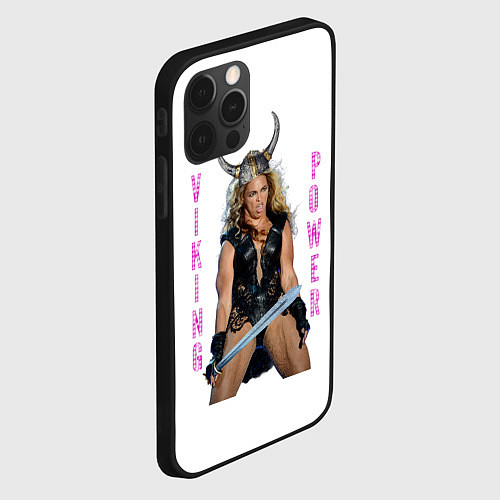 Чехол iPhone 12 Pro Viking Power Beyonce / 3D-Черный – фото 2