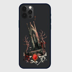 Чехол для iPhone 12 Pro Bloodborne Bosses - Отец Гаскойн, цвет: 3D-черный