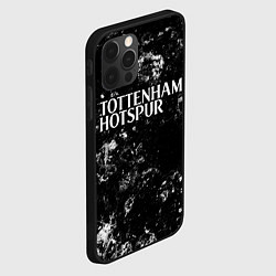 Чехол для iPhone 12 Pro Tottenham black ice, цвет: 3D-черный — фото 2