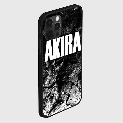 Чехол iPhone 12 Pro Akira black graphite / 3D-Черный – фото 2