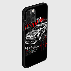 Чехол для iPhone 12 Pro Skyline korch r34, цвет: 3D-черный — фото 2
