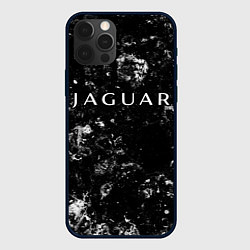 Чехол для iPhone 12 Pro Jaguar black ice, цвет: 3D-черный