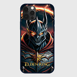 Чехол для iPhone 12 Pro Elden Ring персонаж темный рыцарь, цвет: 3D-черный