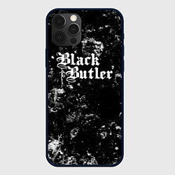 Чехол для iPhone 12 Pro Black Butler black ice, цвет: 3D-черный