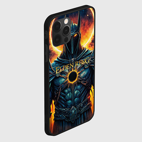 Чехол iPhone 12 Pro Elden Ring black knight / 3D-Черный – фото 2